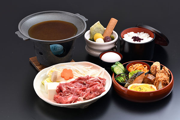 陶板焼き膳 うめ D:牛すき焼き